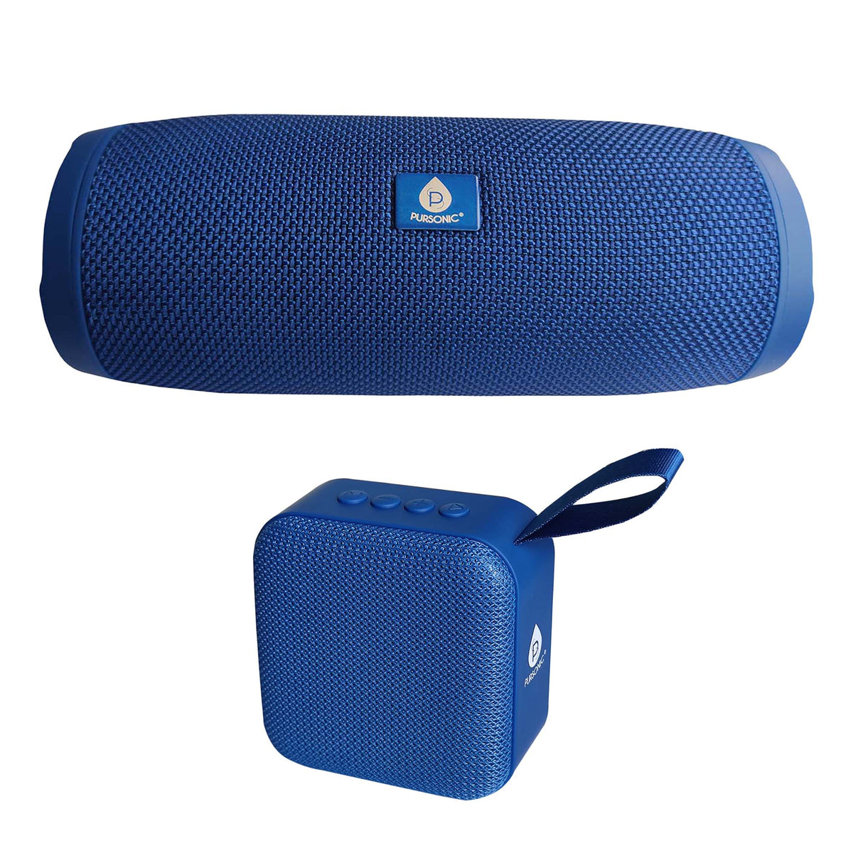 Pursonic Wireless Sound Duo – Portable & Peak Bluetooth Speakers for 360° Audio