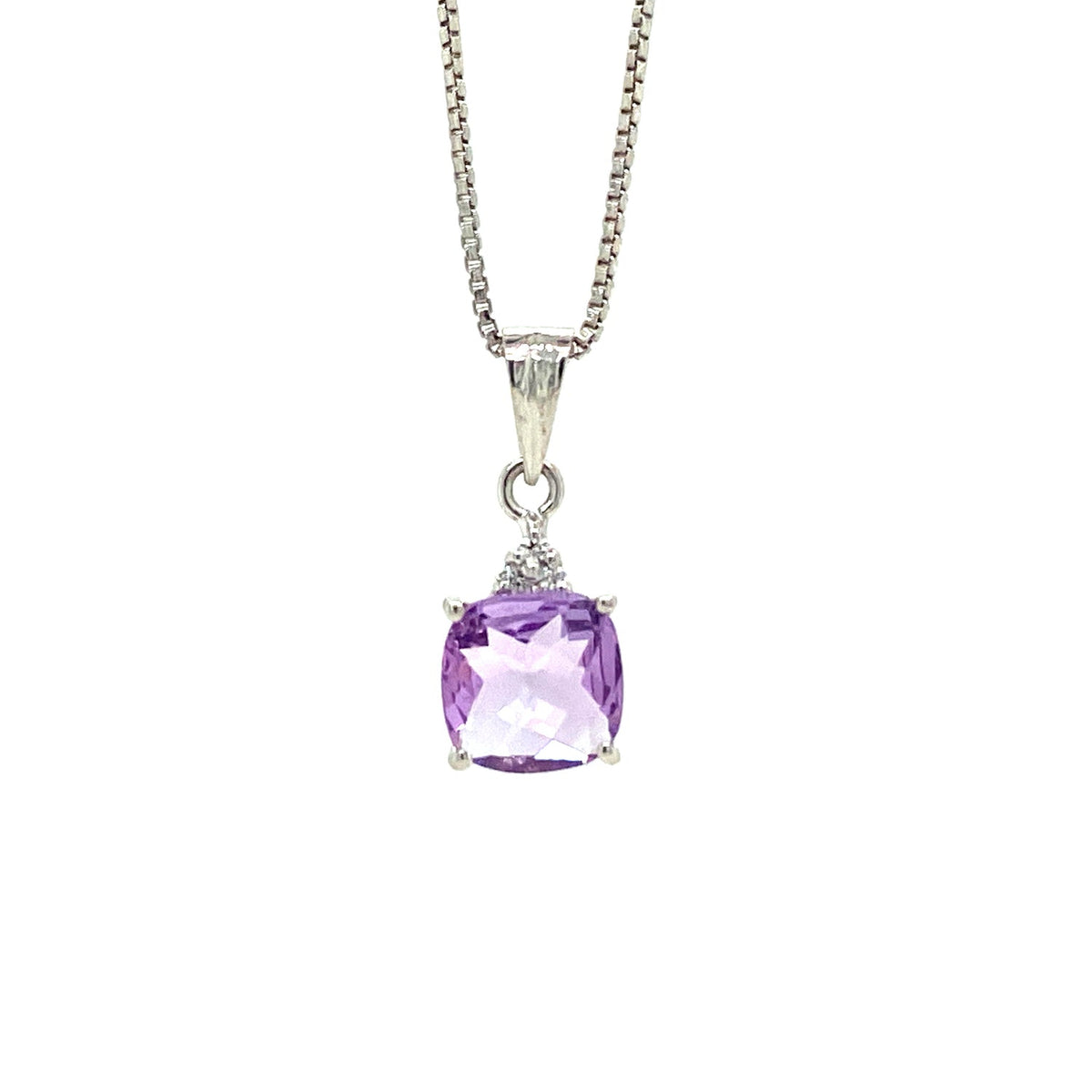 Amethyst Sterling Silver Jewellery Set III