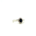 Sapphire Sterling Silver Jewellery Set