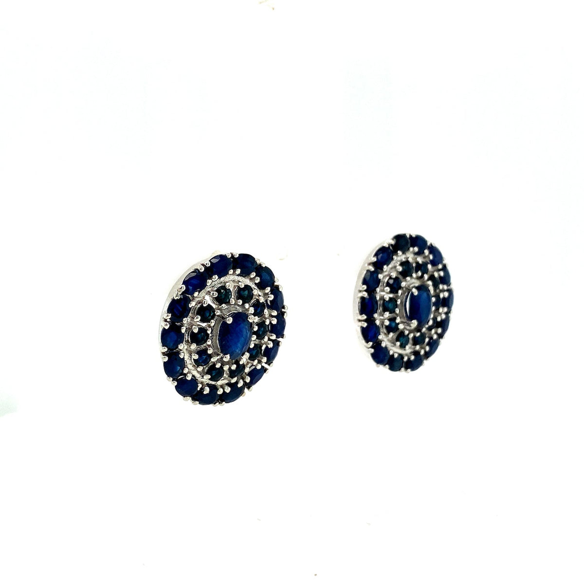 Sapphire Sterling Silver Jewellery Set II