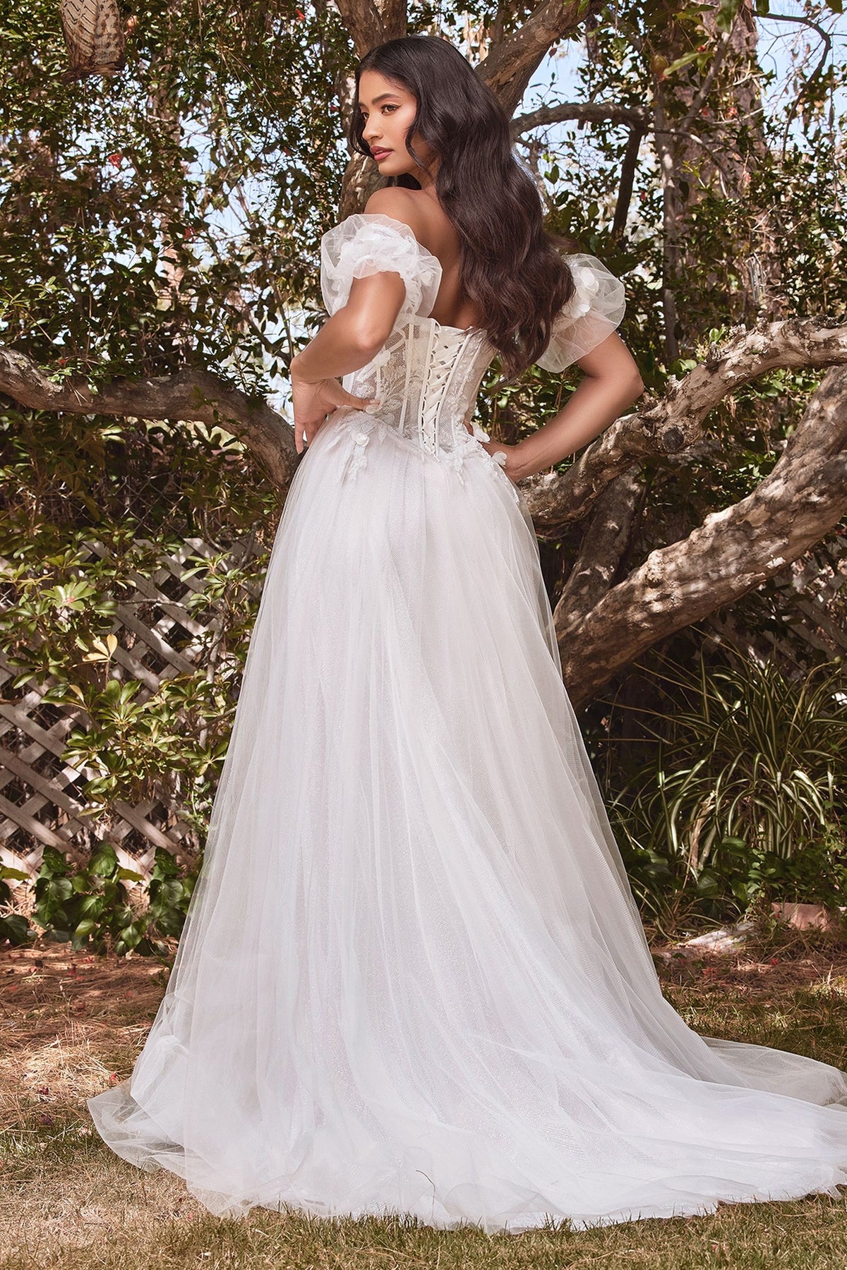Strapless Floral Ball Gown – Bridal & Formal Wedding Dress